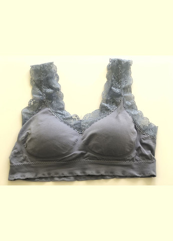 Жіночий топ з мереживом топік бюстгальтер бралет ліф No Brand (314931255)