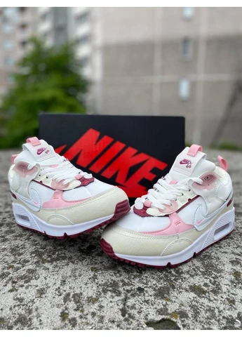 Цветные демисезонные кроссовки мужские nike air max 90 futura valentines day fd4615-111 найк аир макс 90 No Brand