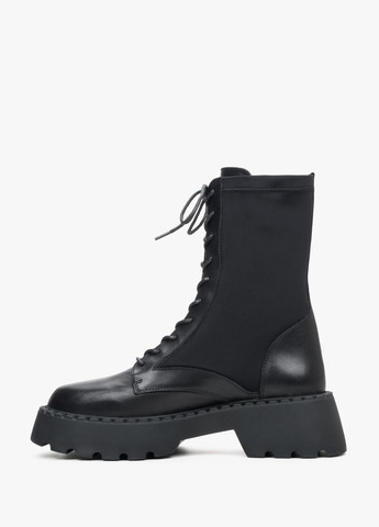 Осенние ботинки, цвет черный Estro