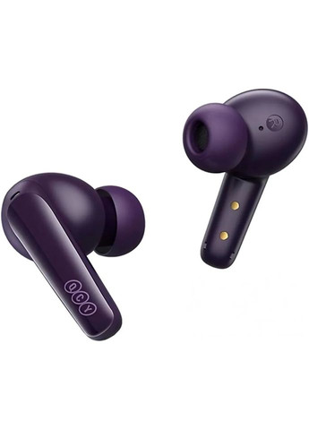 Бездротові навушники T13X TWS Violet QCY (278643153)