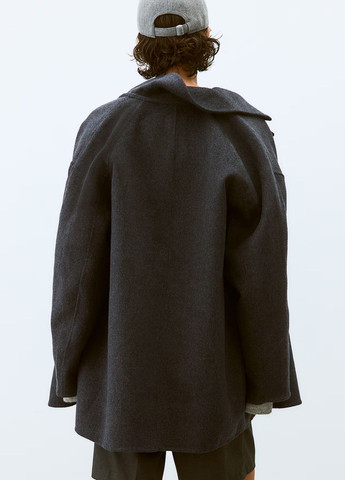 Темно-сіре демісезонне Пальто H&M