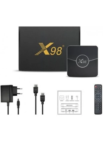 ТВ-приставка Smart TV X98 Plus 4/64GB Black Vontar (390399132)