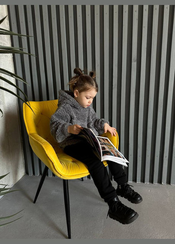 Графитовый демисезонный детский костюм No Brand