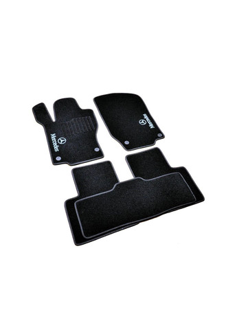 Ворсовые коврики в салон для Mercedes GL/ML164 (2006-2012) 5 мест /Чёрные Beltex (360616168)