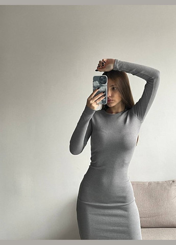 Сіра сукня No Brand