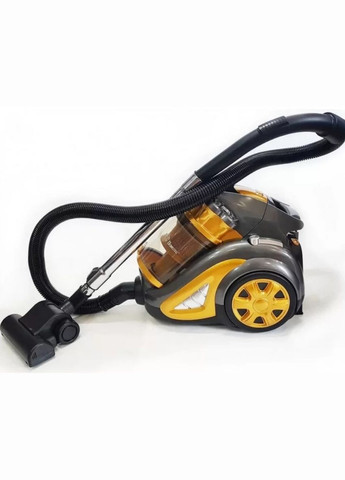 Пилосос контейнерний для сухого прибирання 3600Вт жовтий (1887284391) Domotec MS-4408 (336546000)