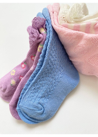 Комбинированные носки для девочки 4шт. Primark (365839918)