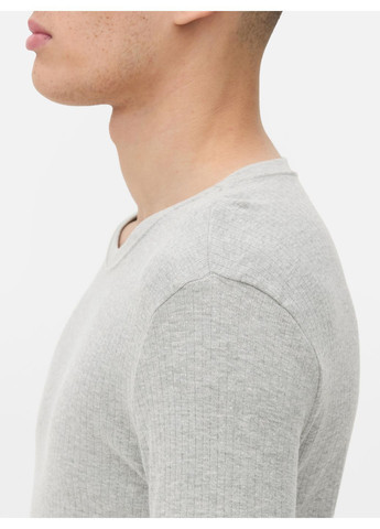 Серый спортивный лонгслив Primark