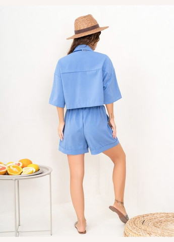 Костюм 14039 блакитний ISSA PLUS (266782211)