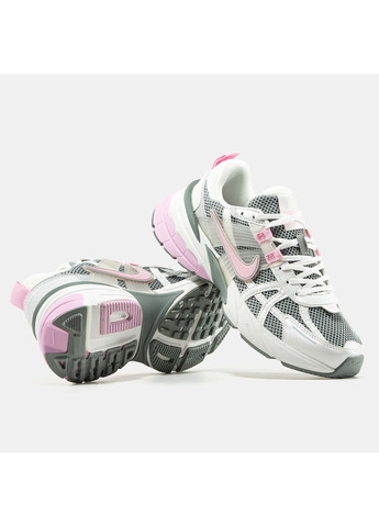 Кросівки жіночі Nike V2K Runtekk White Grey Pink | Найк В2К Рантекк сірі No Brand сірі демісезони (366342707)