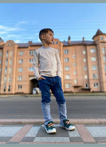 Коричневый демисезонный джемпер для мальчика hc (h001-6221-090) No Brand