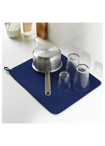 Подкладка для сушки посуды Ö синий 4436 см IKEA (272150051)
