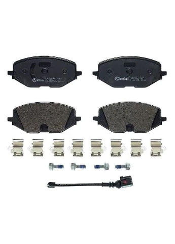 Тормозные колодки дисковые P85 182 Brembo (390283474)