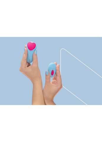 Вібратор у трусики FairyGasm HeartGem blue, на магніті, пульт ДК No Brand (303879188)