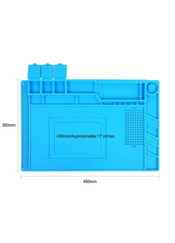 Теплоізоляційний силіконовий килимок для ремонту телефонів S-160 (450 x 300 mm) Sunshine (322566922)