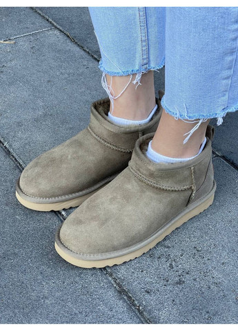 Угг Ультра Міні Замшеві Classic Ultra Mini UGG (362648235)