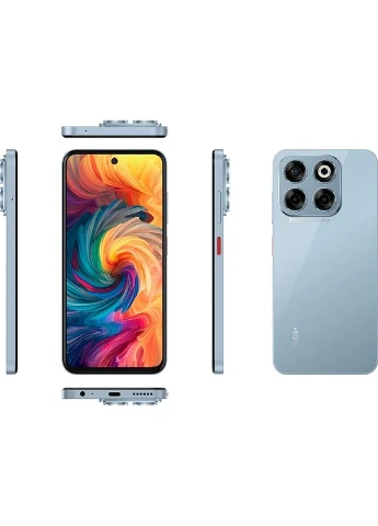 Смартфон V70 8/256GB Dual Sim Stardust Gray Nubia (332613230)