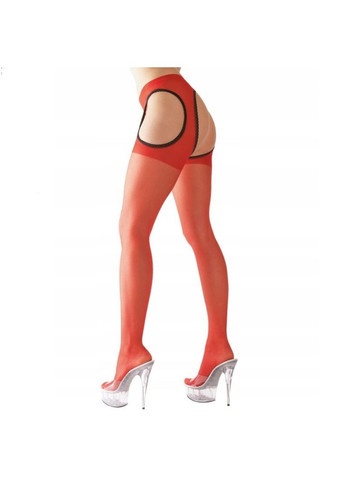Сексуальные красные колготки с вырезами "Rajstopy sex" S/M Cottelli Collection (303136469)