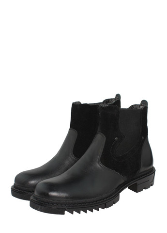 Черные зимние ботинки 19102.01 черный Fornezzi