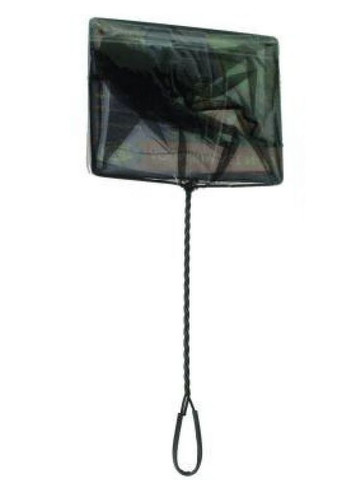 Сачок для акваріума A6000993 Amtra осередок 15х13 см, L-42 см чорний 2951 Croci (278309221)