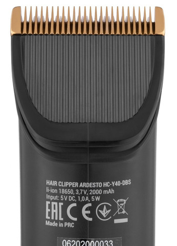 Машинка для стрижки HC-Y40-DBS, чорна Ardesto (360420578)