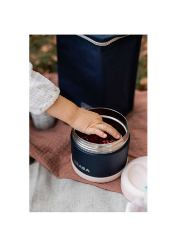 Термос для їжі 500 мл. рожевий/синій, арт. 912910 Beaba (369669004)