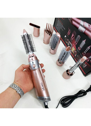 Щипці фен для волосся мультистайлер GM-4831 7в1, класичний фен для волосся, потужний фен для волосся Gemei (365812794)