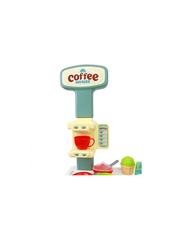 Ігровий дитячий набір "Кав'ярня" 9765TXK прилавок з полицями, іграшкові солодощі ТехноК (315023159)