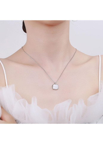 Модна прикраса перламутровий кулон, квадратна підвіска, кольє "Glamour" ( ) China (366874899)