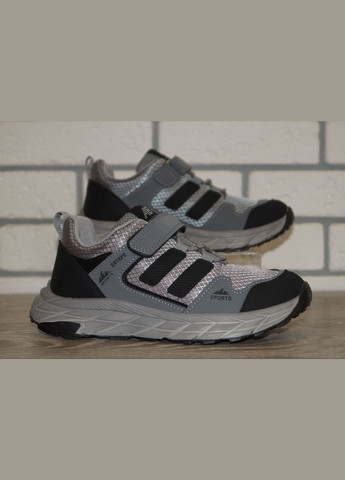 Сірі осінні кросівки дитячі демісезонні сірі Jong Golf