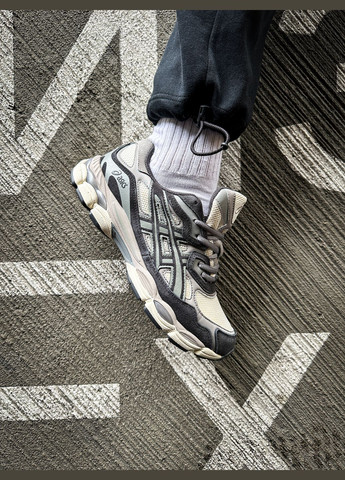 Кросівки жіночі і чоловічі Asics Gel-NYC beige gray brown | Асікс Гель-НЮК бежеві сірі коричневі No Brand бежеві всесезони (313102763)