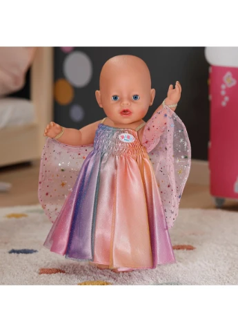 Сукня для ляльки Baby Born Веселка 43 см No Brand (398202436)