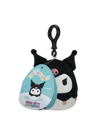 М'яка іграшка на кліпсі серії "Хелоу Кітті" - КУРОМІ (9 cm) Squishmallows (388565947)