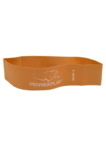 Резинка для фитнеса 4140 Level 1 Stretch Band (1-5 кг.) Оранжевая PowerPlay (362915591)