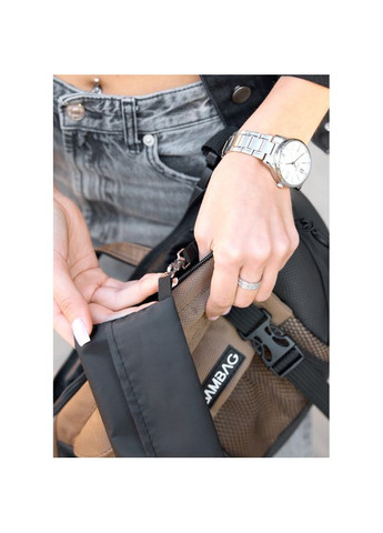 Велика жіноча поясна сумка бананка для планшета DynamicDart Sambag (322870606)