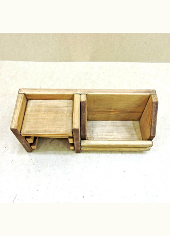 Держатель для туалетной бумаги из дерева Литиум мускат (ДТБ-001807) No Brand (328090787)