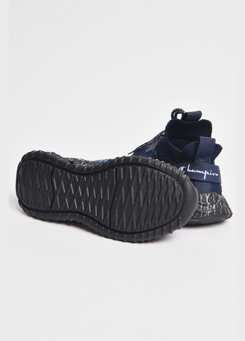 Черные демисезонные кроссовки детские для мальчика темно-синего цвета Let's Shop