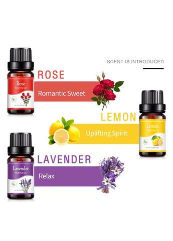 Набір водорозчинних ефірних олій для зволожувачів повітря, ароматерапії Water 6 х 10мл More (317253929)