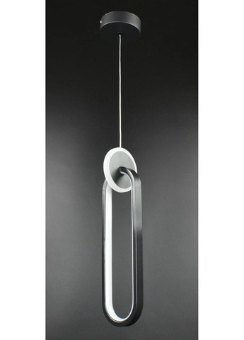 Люстра светодиодная подвесная LED светильник для квартиры на потолок лэд 26996 Черный 40-150х10х10 см. Sunnysky (324395856)