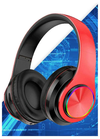 Бездротові навушники з мікрофоном B39 акумуляторні та з підсвічуванням 3.5мм, bluetooth FZB (322875295)