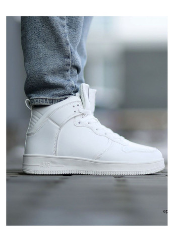 Белые зимние зимние кроссовки No Brand