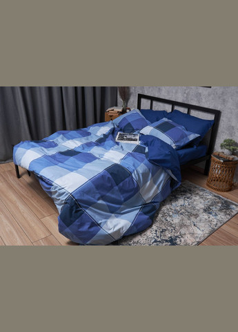 Комплект постельного белья Бязь Gold Люкс «» семейный 160х220х2 наволочки 2х50х70 (MS-820004896) Moon&Star Finland Blue (293147809)