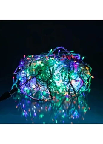 Вулична гірлянда Бахрома 36 м 600 LED білий провід різнокольоровий Garlando (387362627)