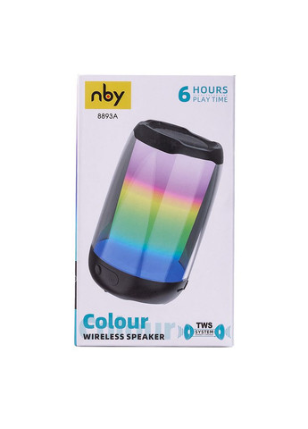 Портативная мини колонка с подсветкой 8893AB Pulse (369654362)