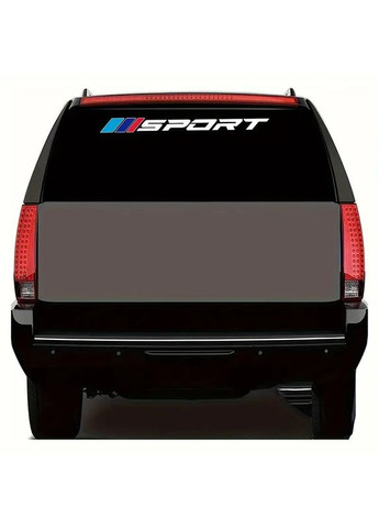 Наклейка на лобове скло 3D TUNING STUDIO Спорт Sport 1350х210х0.15мм No Brand (362499740)