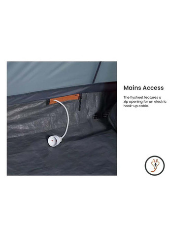 Палатка пятиместная Hamra 5 Easy Camp (367598317)