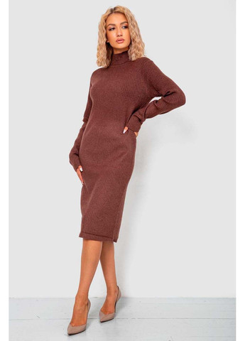 Коричнева кежуал сукня Ager однотонна