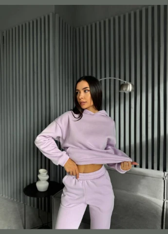 Теплый женский спортивный костюм No Brand (304290361)