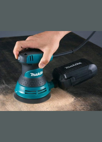 Ексцентрикова шліфмашина BO5030 (300Вт, 123мм) з пилозбірником (4344) Makita (295035757)