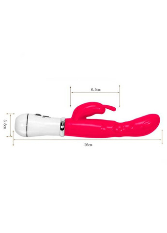 Розовый вибратор Bunny USB – Вибраторы No Brand (288539241)